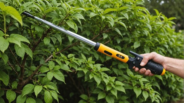 Perche télescopique : l'outil incontournable pour un jardinage efficace