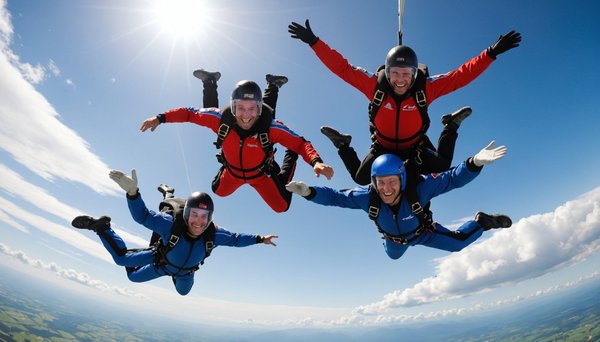 Expérimentez la chute libre : saut en parachute à partir de 299 € !